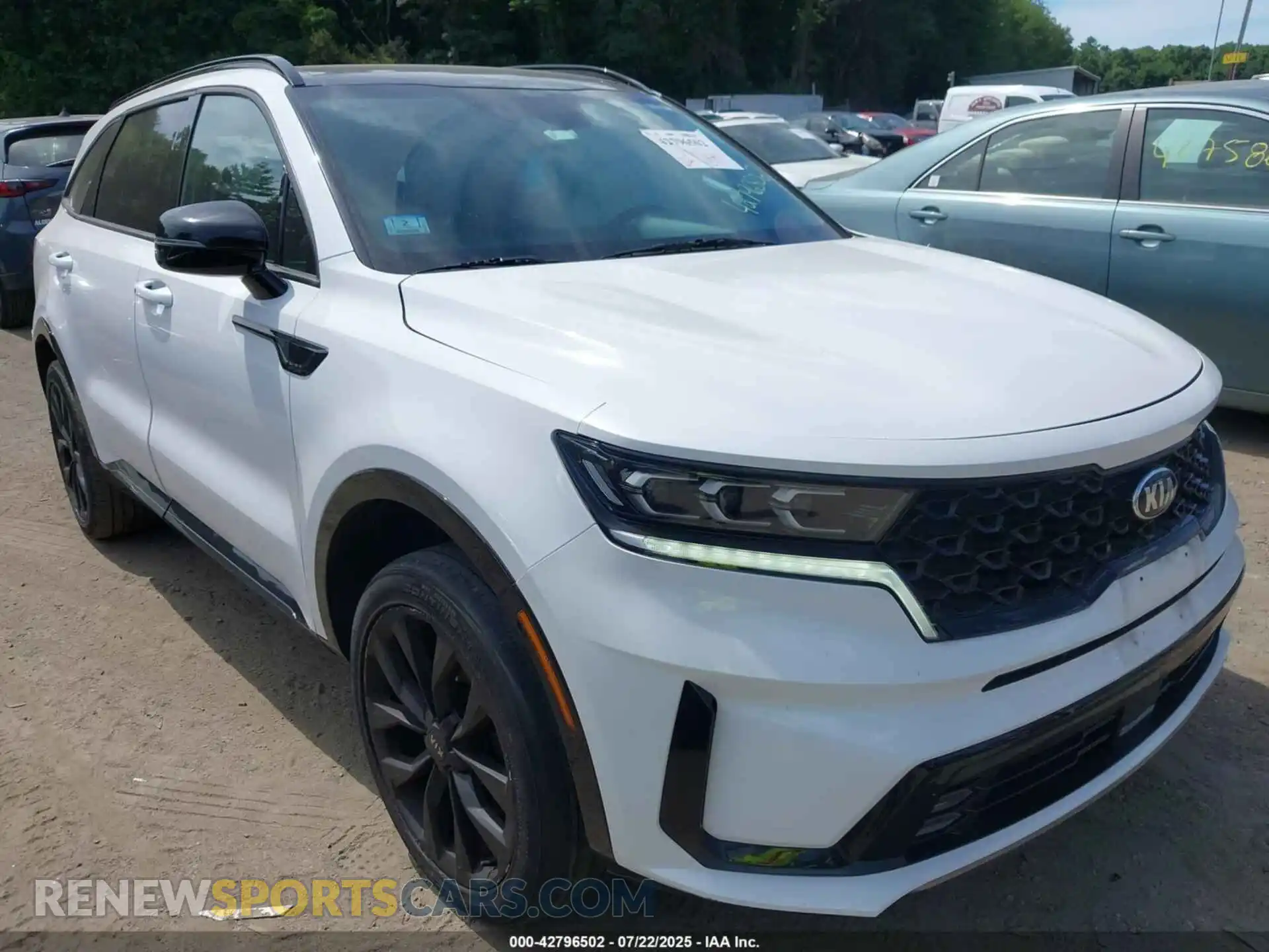1 Photograph of a damaged car 5XYRKDLF9MG041283 KIA SORENTO 2021
