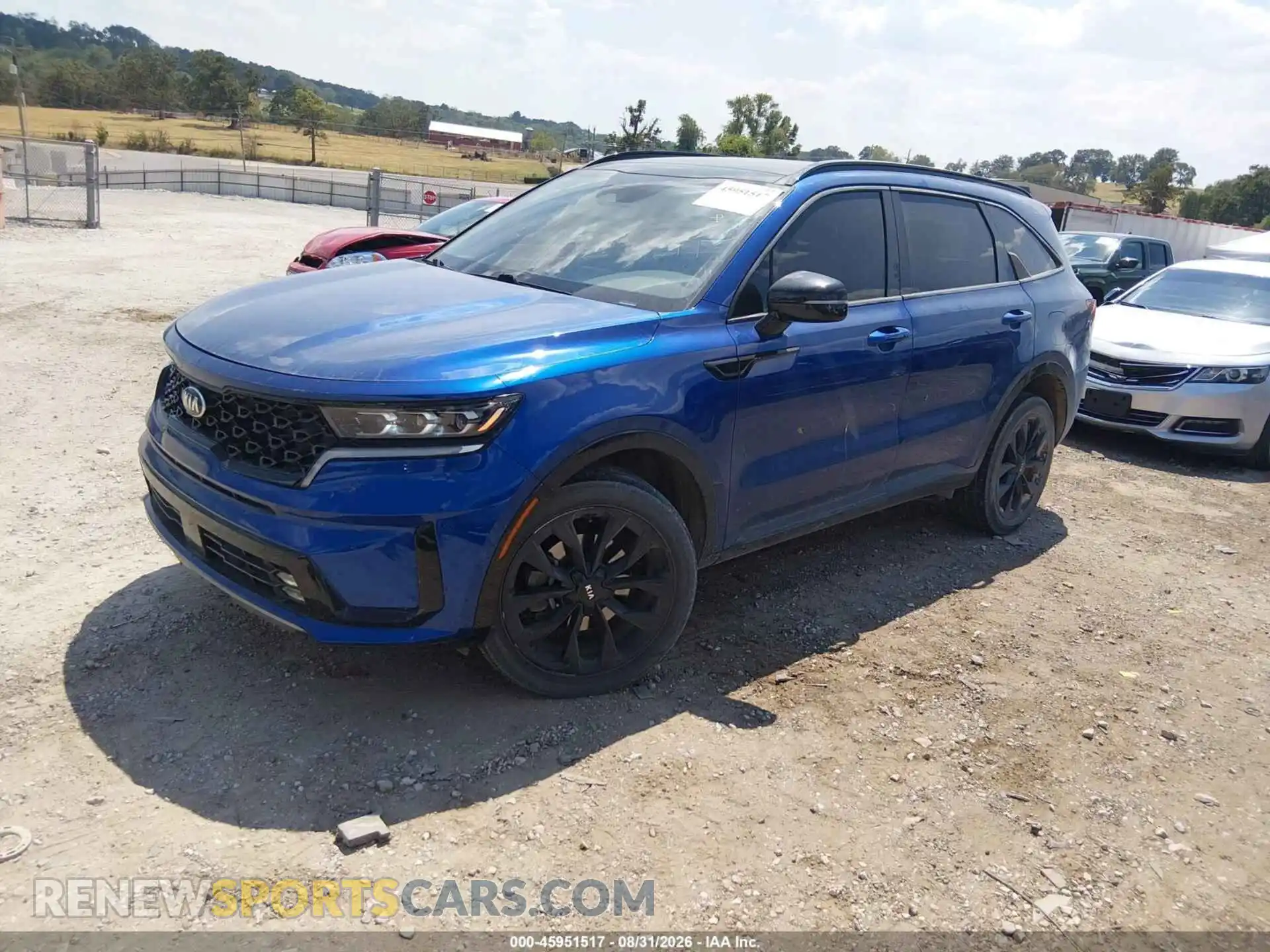 2 Photograph of a damaged car 5XYRKDLFXMG030924 KIA SORENTO 2021