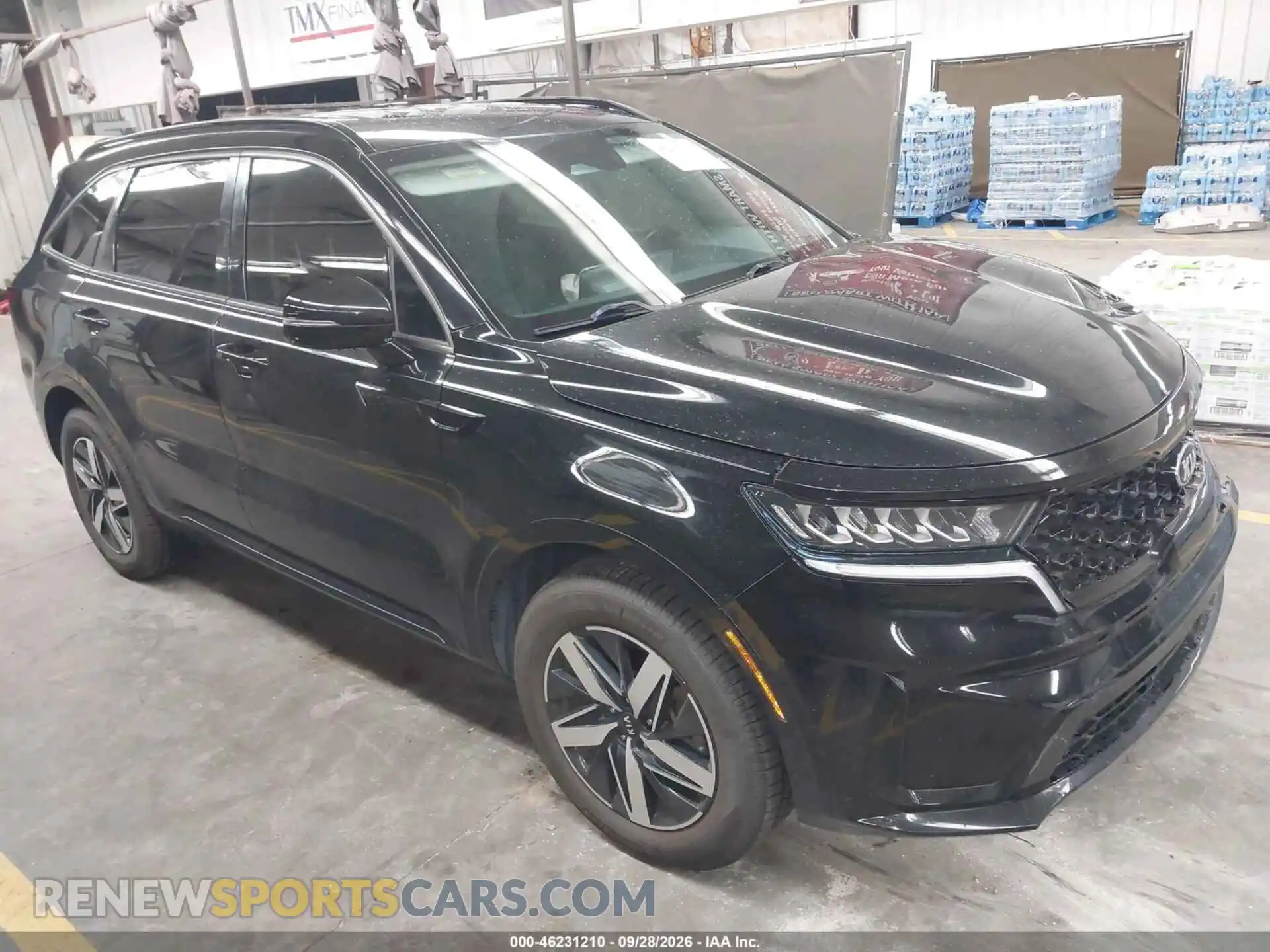 1 Photograph of a damaged car 5XYRL4LC0MG009003 KIA SORENTO 2021