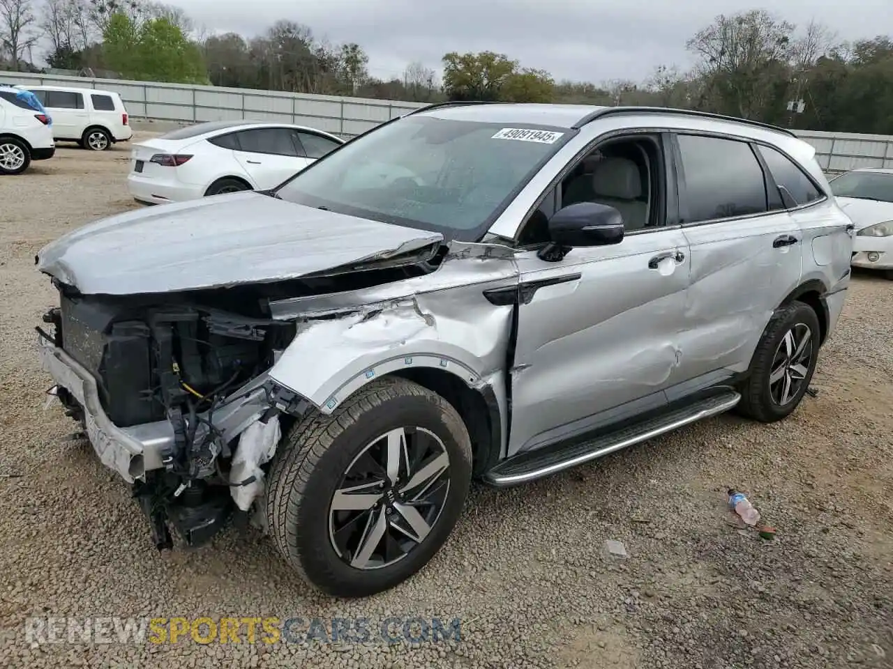 1 fotografías del automóvil dañado 5XYRL4LC0MG035388 KIA SORENTO 2021