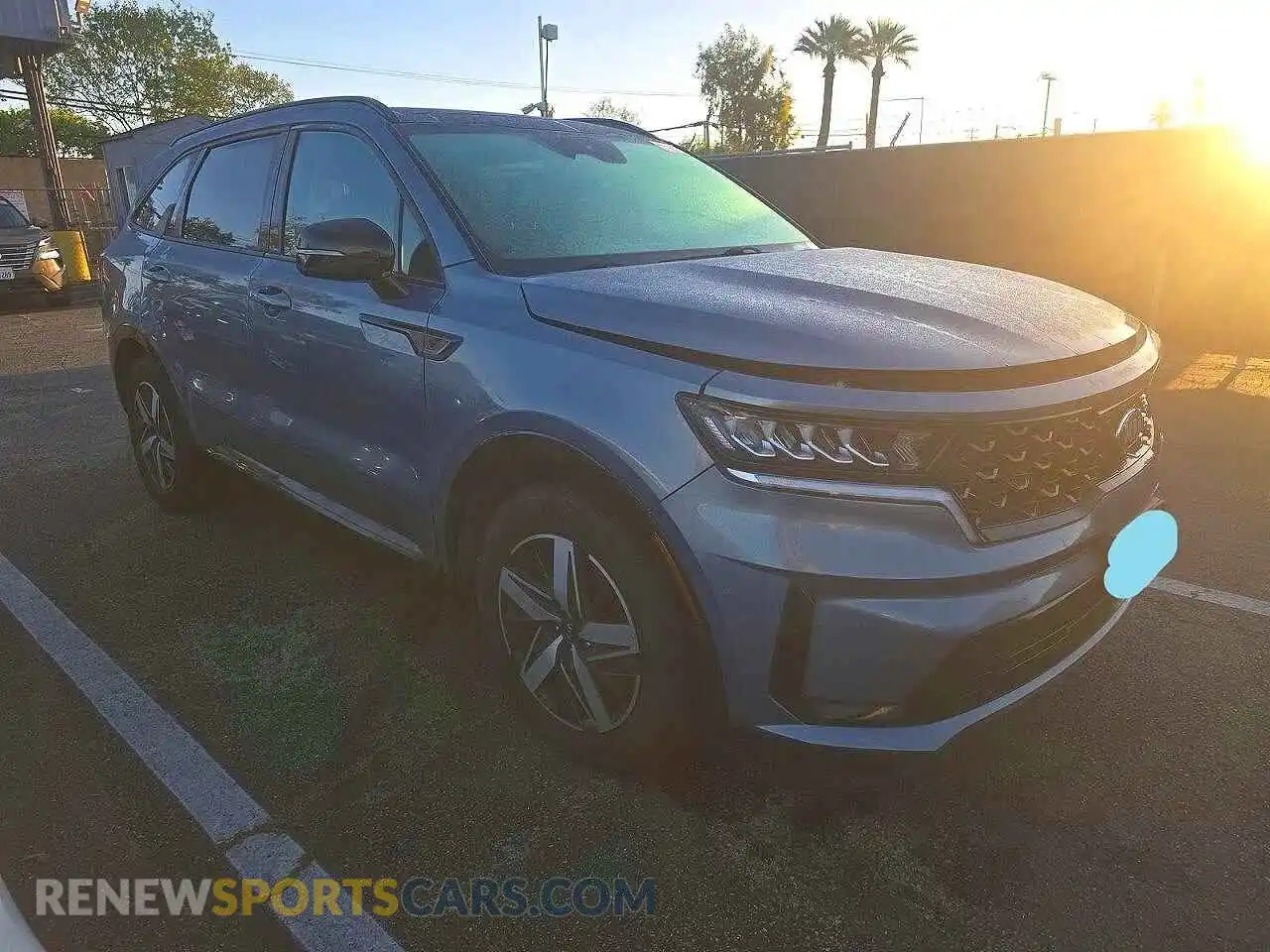 1 Photograph of a damaged car 5XYRL4LC0MG041482 KIA SORENTO 2021