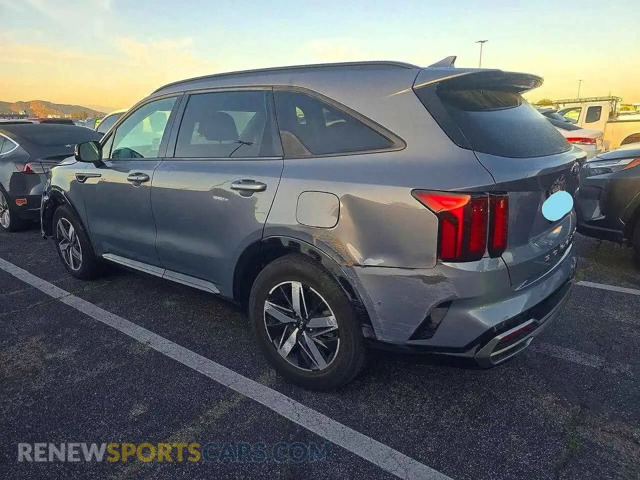 3 Photograph of a damaged car 5XYRL4LC0MG041482 KIA SORENTO 2021