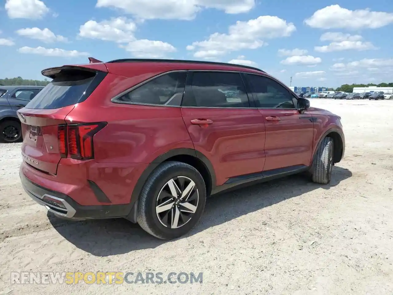 3 Photograph of a damaged car 5XYRL4LC0MG057388 KIA SORENTO 2021