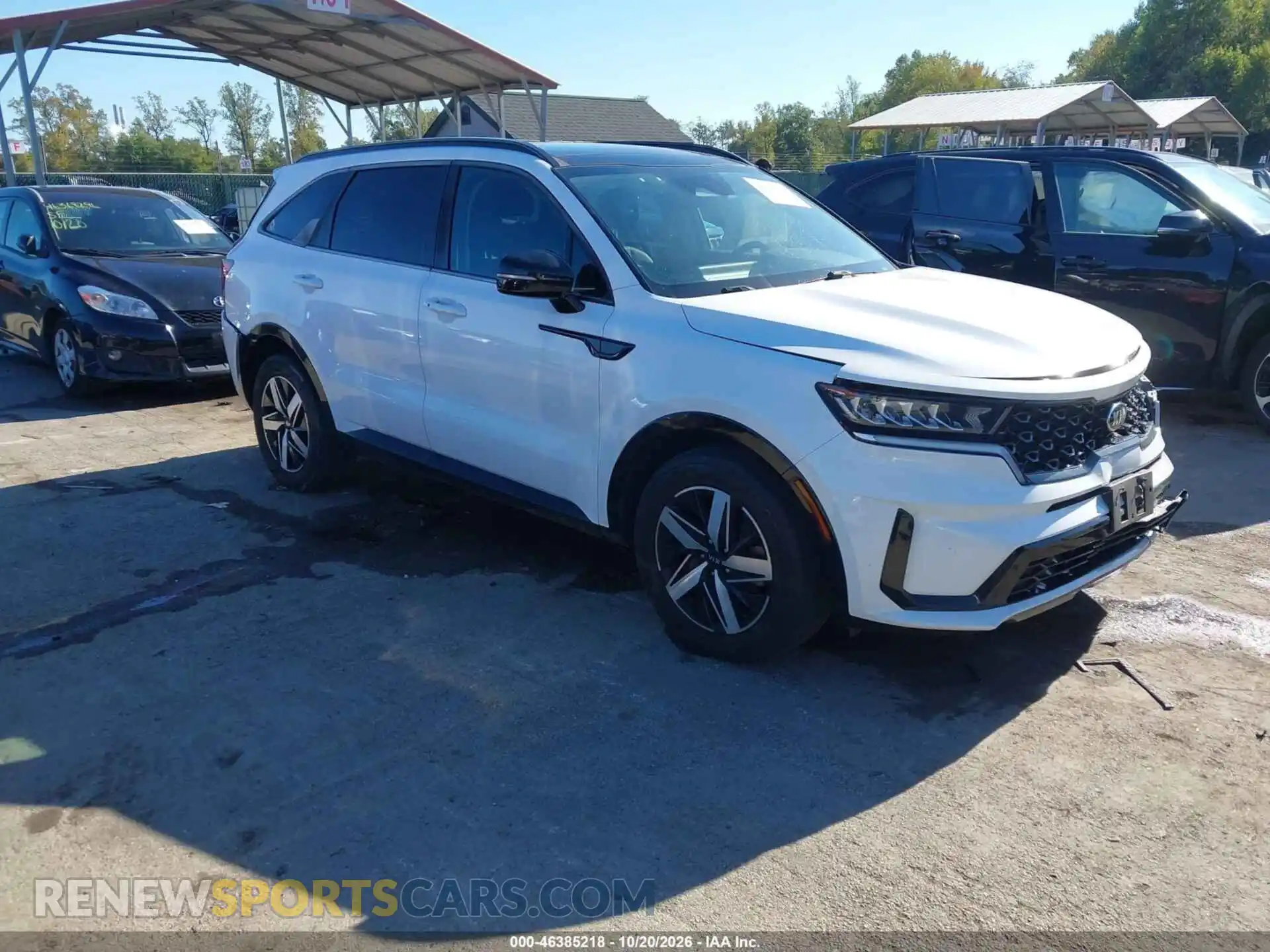 1 fotografías del automóvil dañado 5XYRL4LC1MG017644 KIA SORENTO 2021