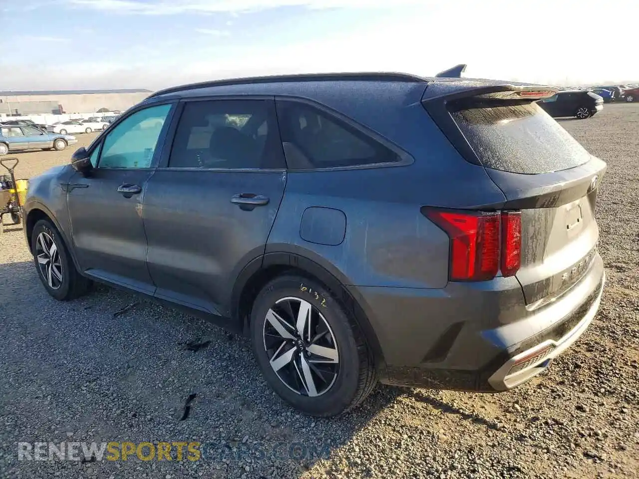 2 Photograph of a damaged car 5XYRL4LC1MG041653 KIA SORENTO 2021