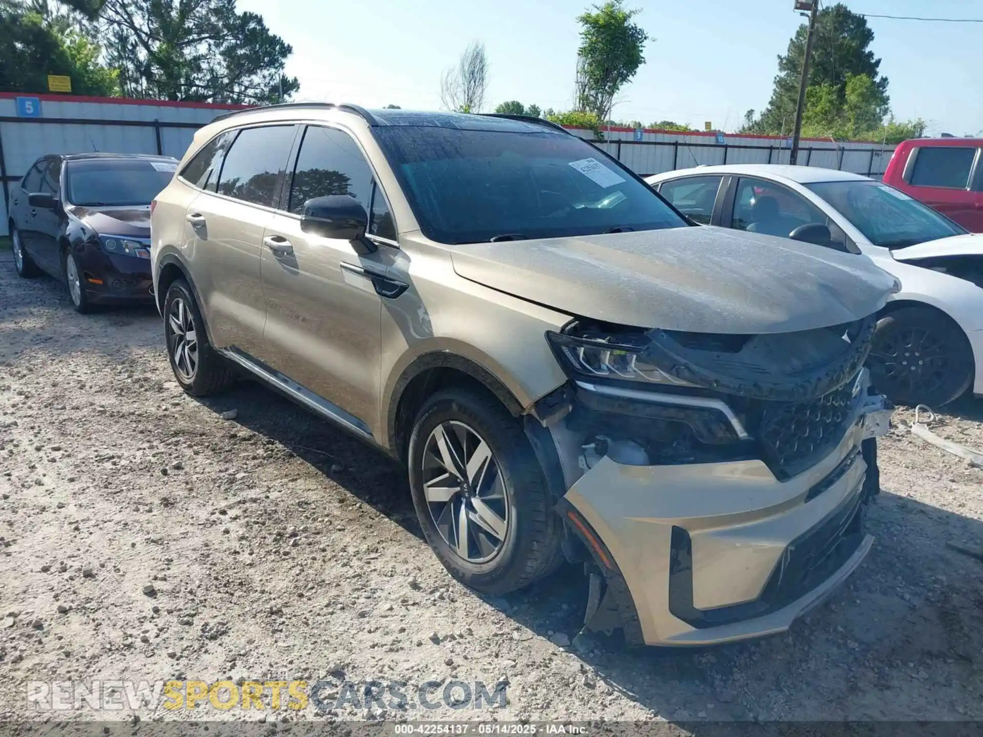 1 fotografías del automóvil dañado 5XYRL4LC2MG002618 KIA SORENTO 2021