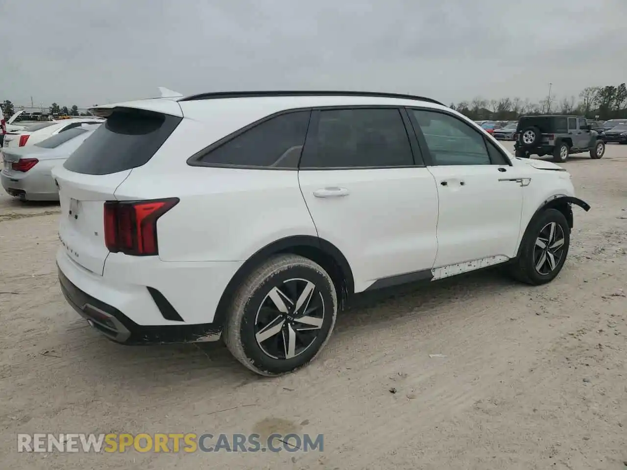3 Photograph of a damaged car 5XYRL4LC2MG008385 KIA SORENTO 2021