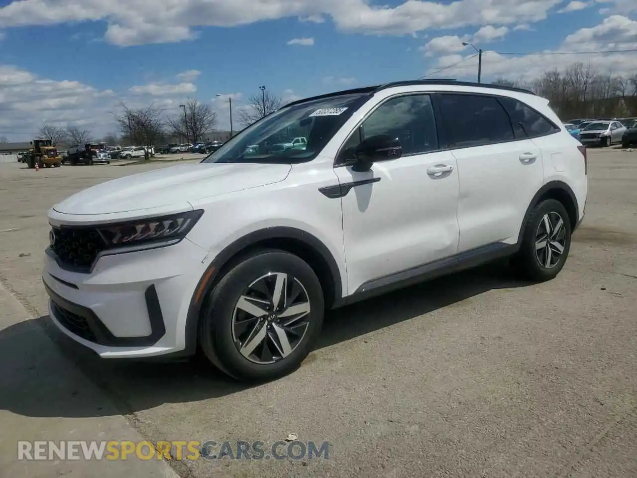 1 Photograph of a damaged car 5XYRL4LC3MG008329 KIA SORENTO 2021