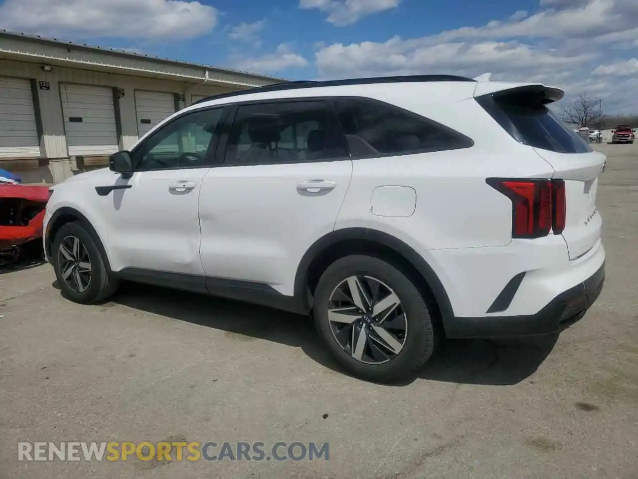 2 Photograph of a damaged car 5XYRL4LC3MG008329 KIA SORENTO 2021