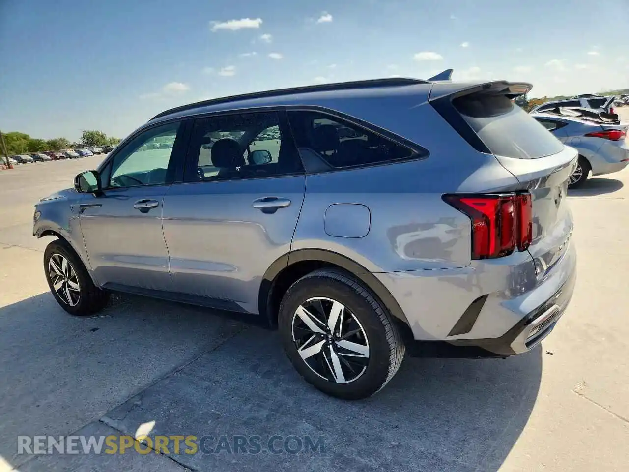 2 Photograph of a damaged car 5XYRL4LC3MG040830 KIA SORENTO 2021