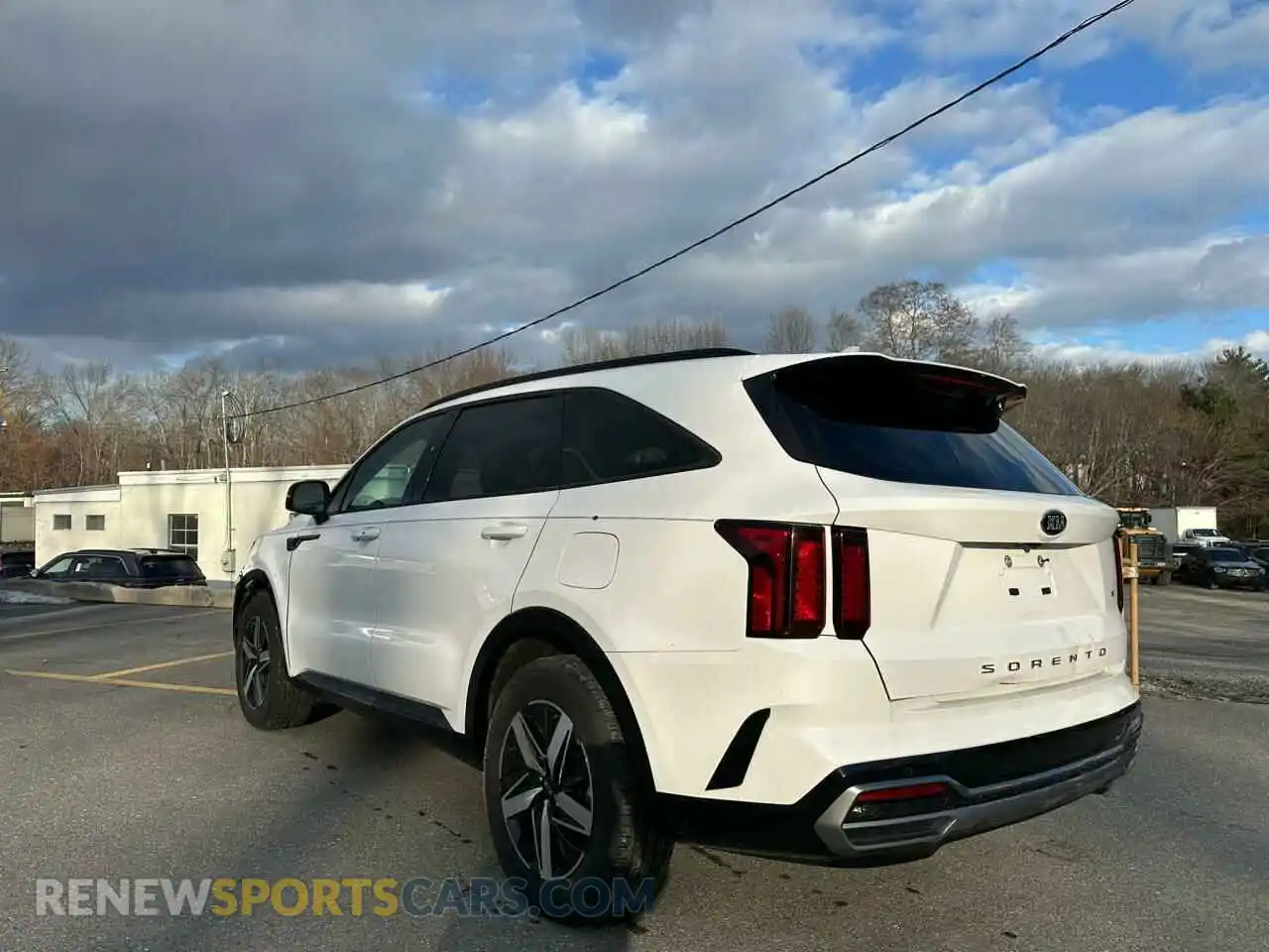 2 Photograph of a damaged car 5XYRL4LC3MG055652 KIA SORENTO 2021