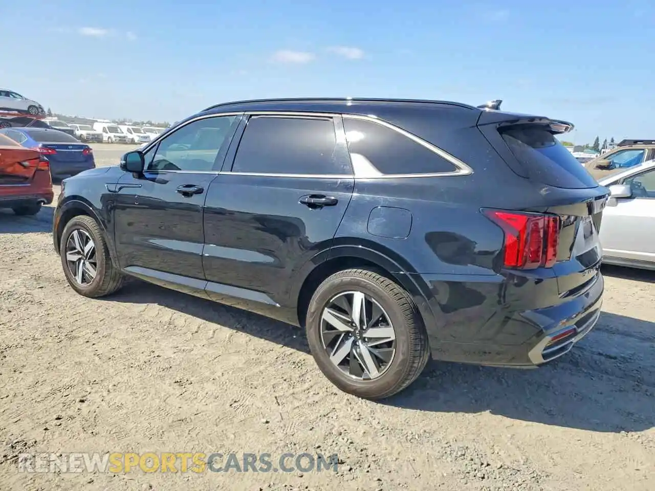 2 Photograph of a damaged car 5XYRL4LC4MG001194 KIA SORENTO 2021