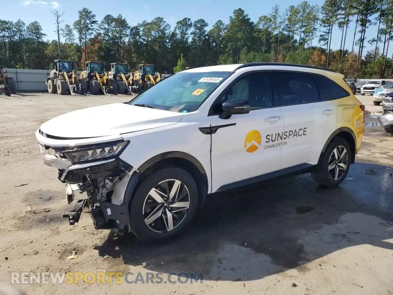 1 Photograph of a damaged car 5XYRL4LC4MG020442 KIA SORENTO 2021