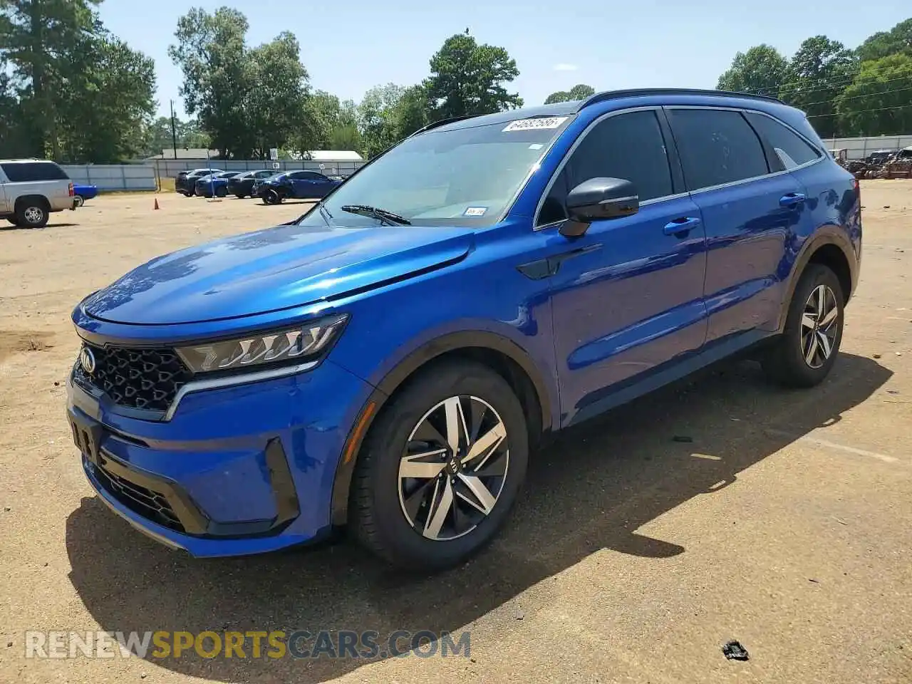 1 Photograph of a damaged car 5XYRL4LC4MG048628 KIA SORENTO 2021