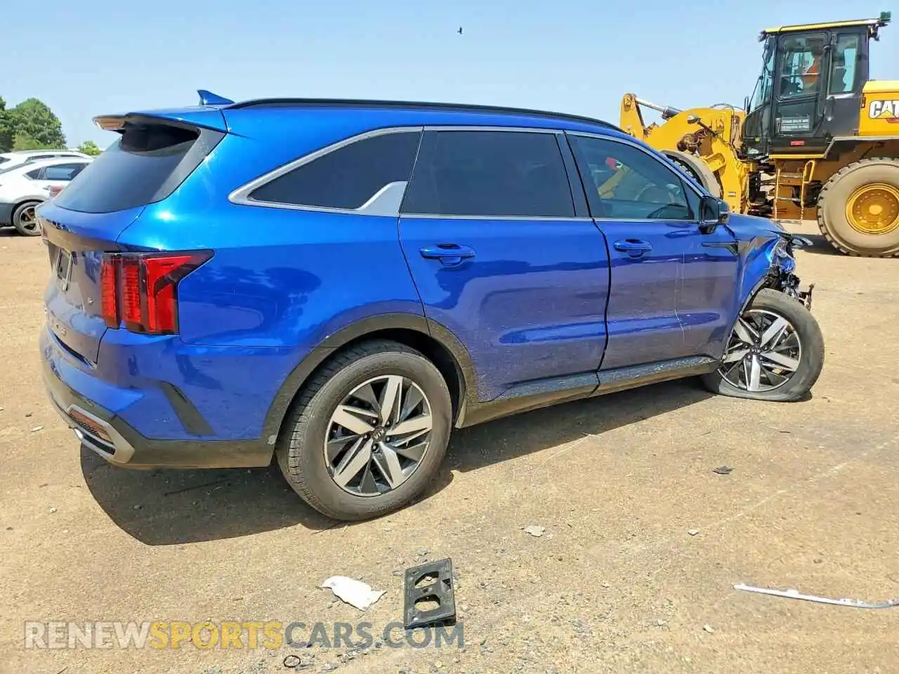 3 Photograph of a damaged car 5XYRL4LC4MG048628 KIA SORENTO 2021
