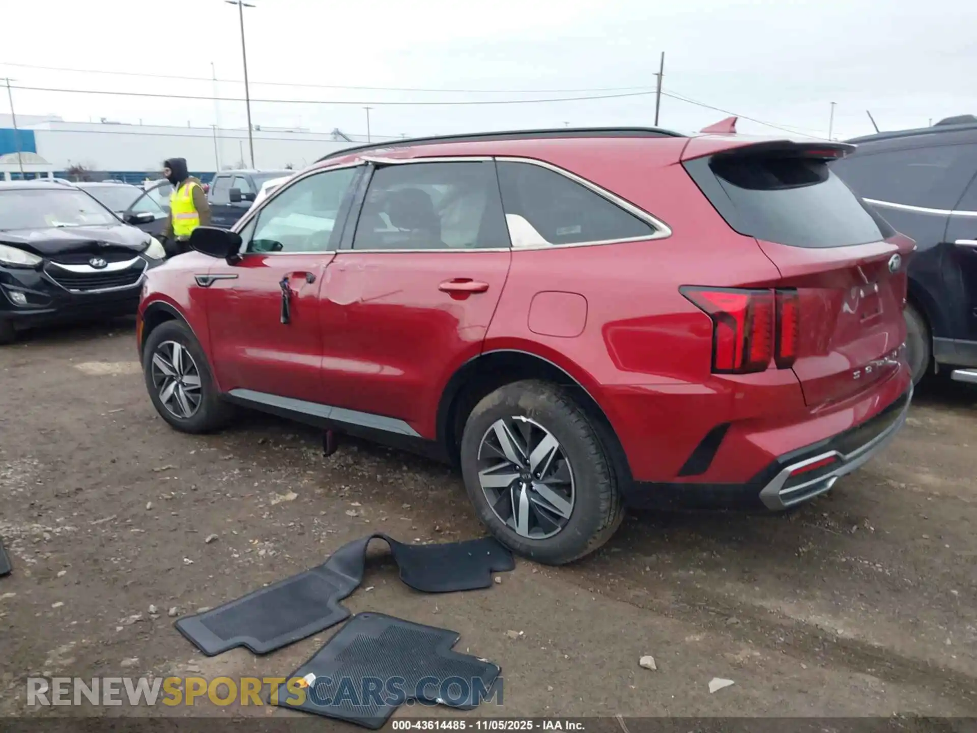3 Photograph of a damaged car 5XYRL4LC4MG059306 KIA SORENTO 2021