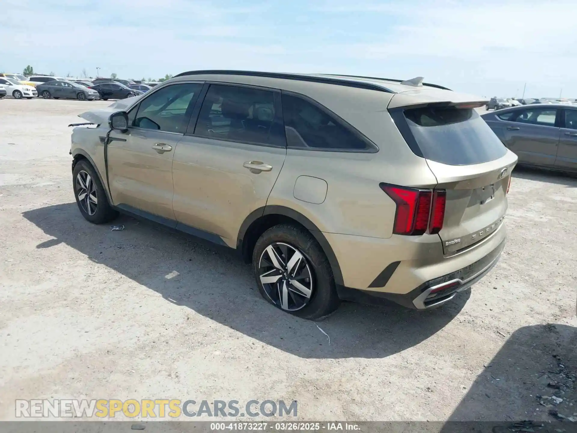 3 Photograph of a damaged car 5XYRL4LC5MG064630 KIA SORENTO 2021