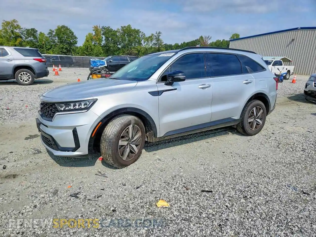 1 fotografías del automóvil dañado 5XYRL4LC6MG008244 KIA SORENTO 2021
