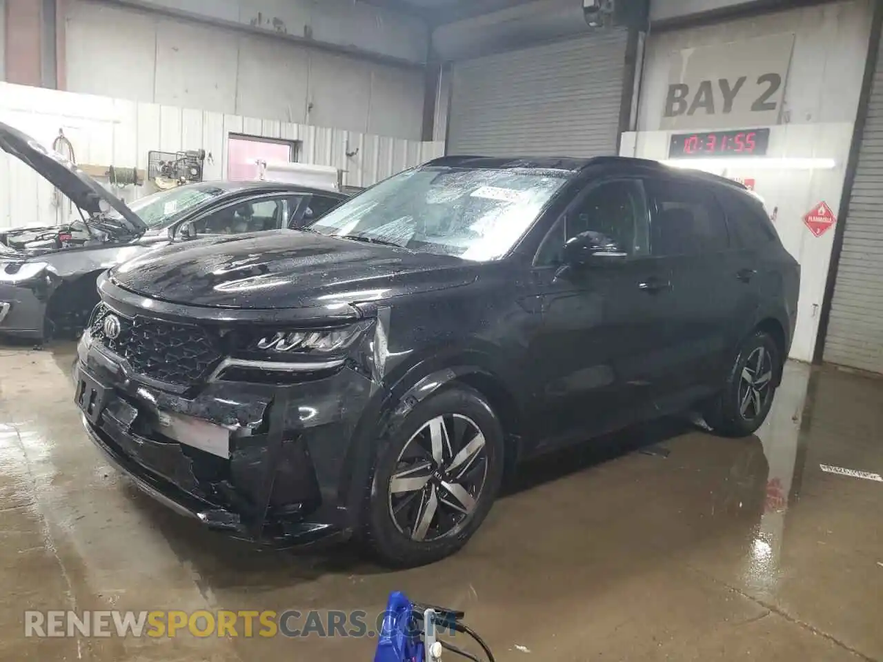 1 fotografías del automóvil dañado 5XYRL4LC6MG021057 KIA SORENTO 2021