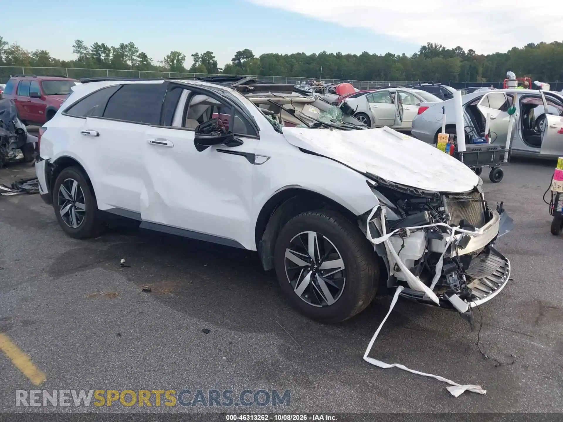 1 Photograph of a damaged car 5XYRL4LC6MG048517 KIA SORENTO 2021