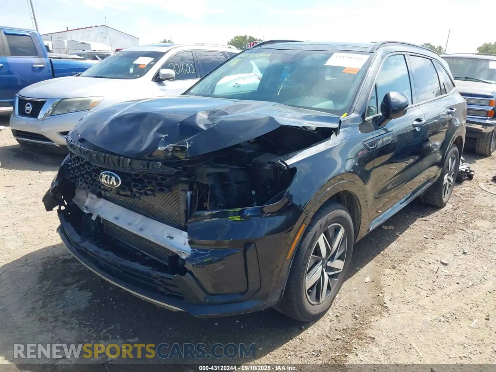 2 Photograph of a damaged car 5XYRL4LC6MG066841 KIA SORENTO 2021