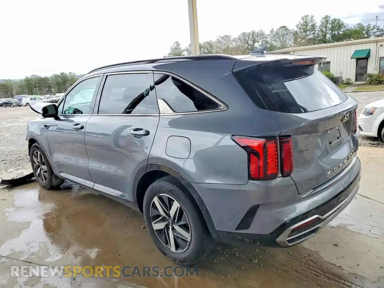 2 Photograph of a damaged car 5XYRL4LC7MG004333 KIA SORENTO 2021