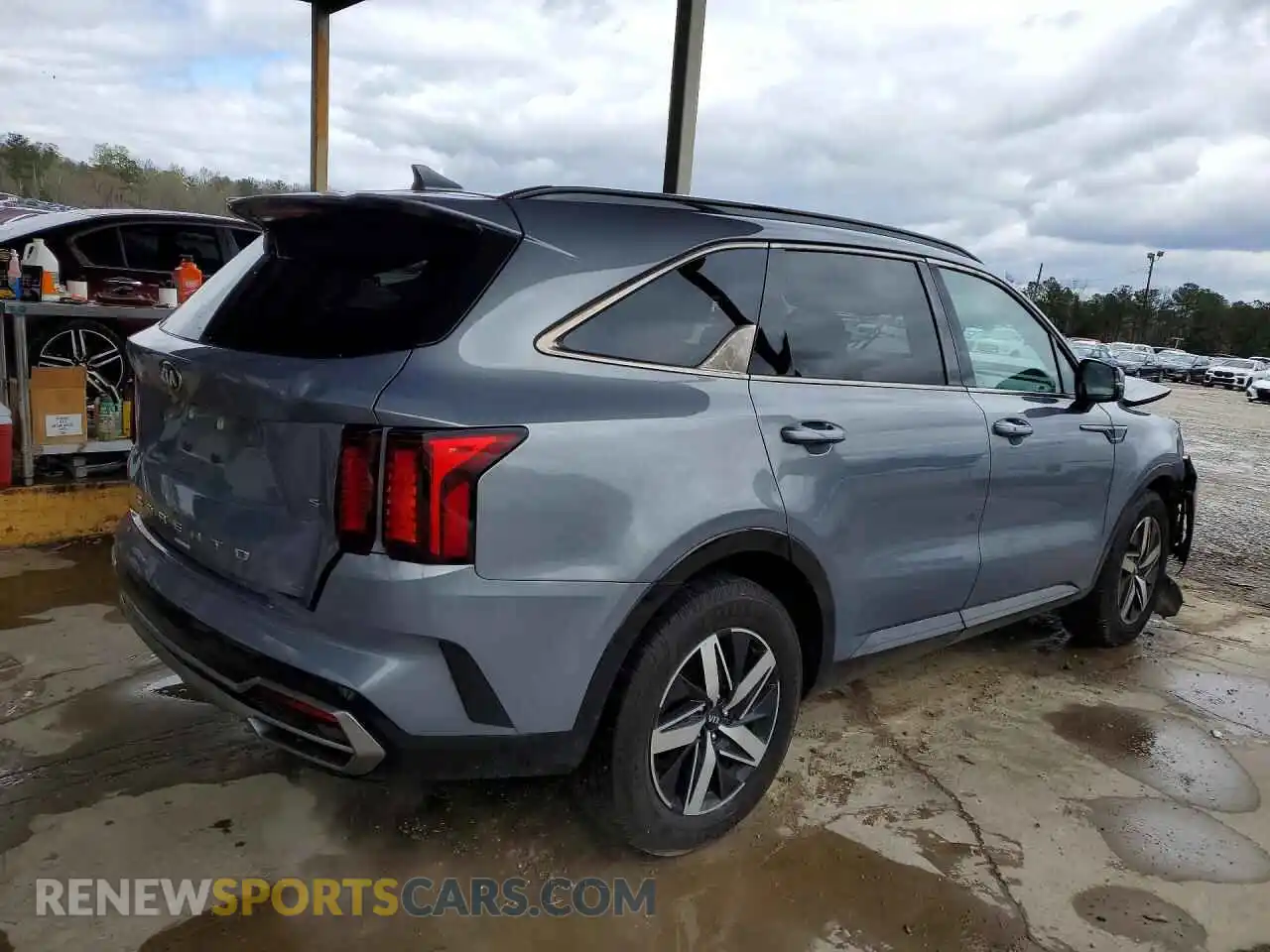 3 Photograph of a damaged car 5XYRL4LC7MG004333 KIA SORENTO 2021