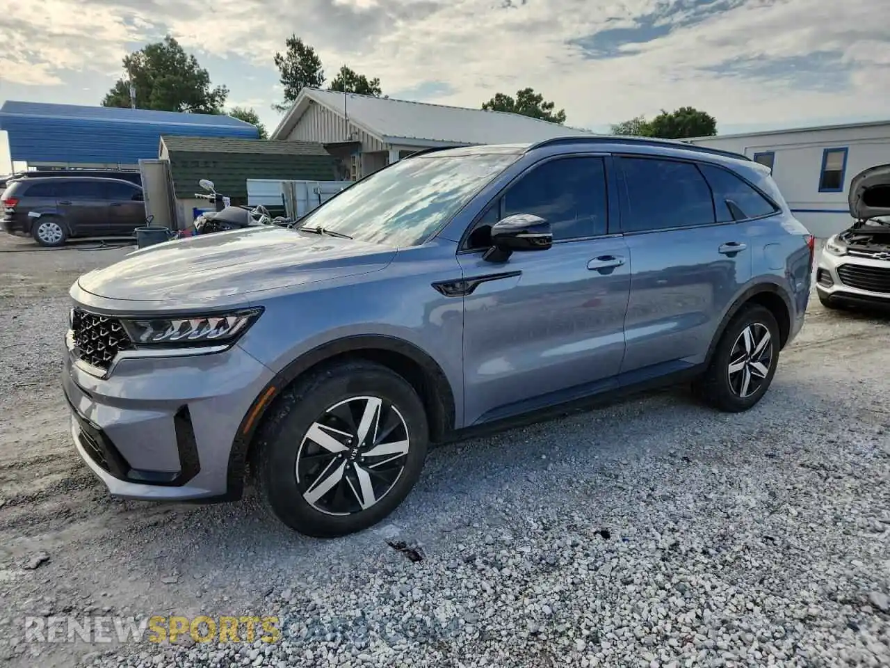 1 fotografías del automóvil dañado 5XYRL4LC7MG048851 KIA SORENTO 2021
