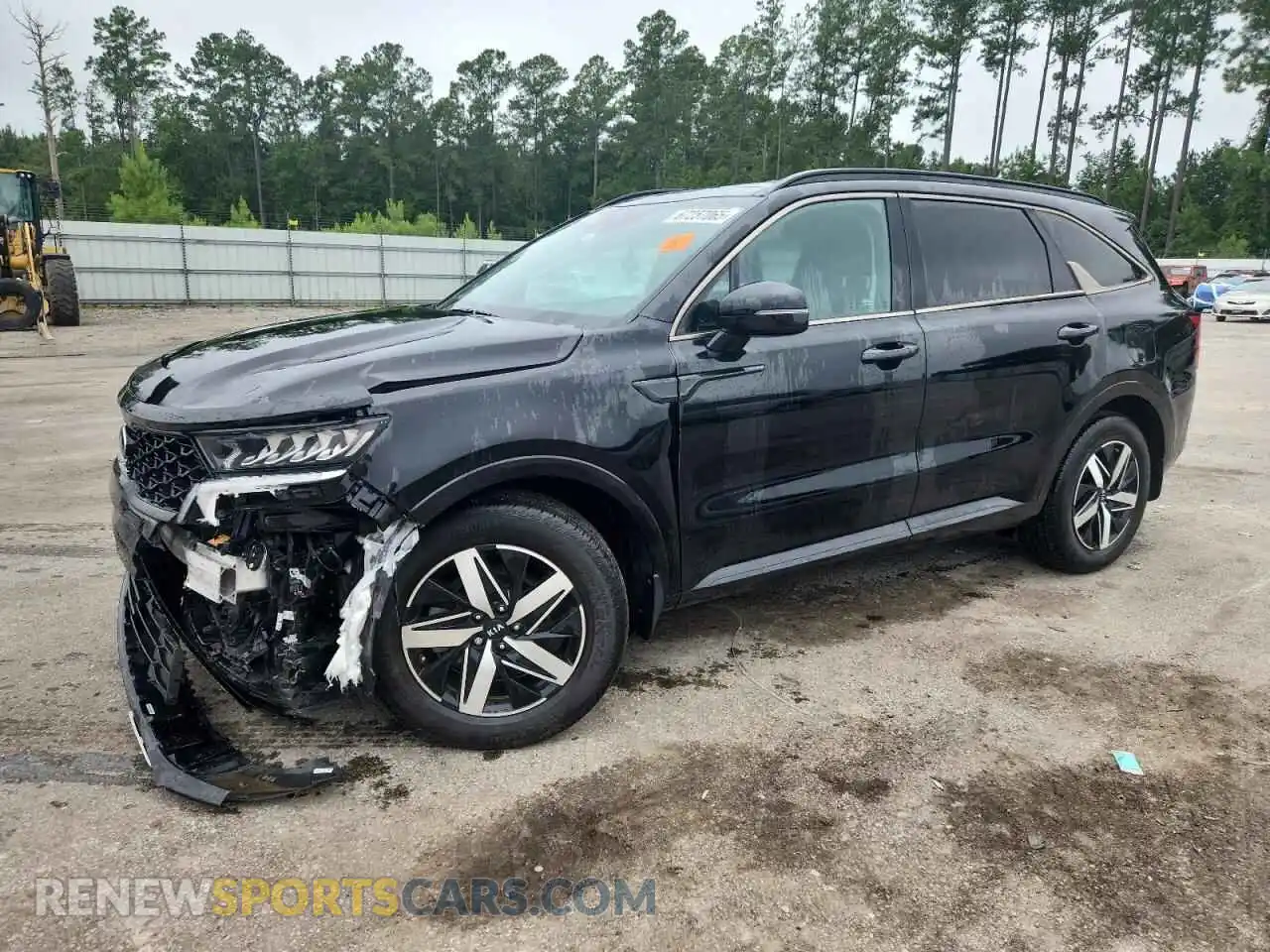 1 Photograph of a damaged car 5XYRL4LC7MG052821 KIA SORENTO 2021