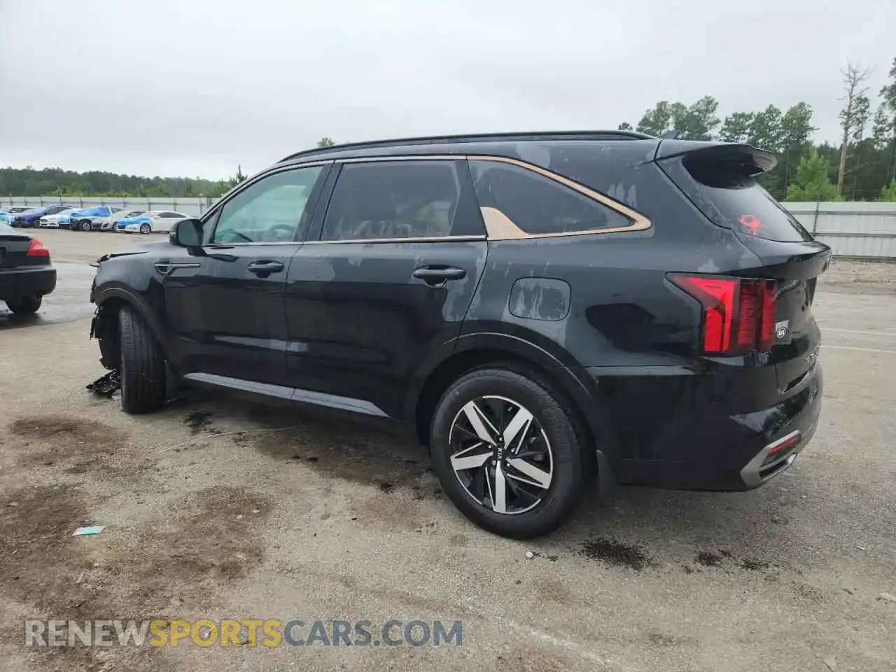 2 Photograph of a damaged car 5XYRL4LC7MG052821 KIA SORENTO 2021