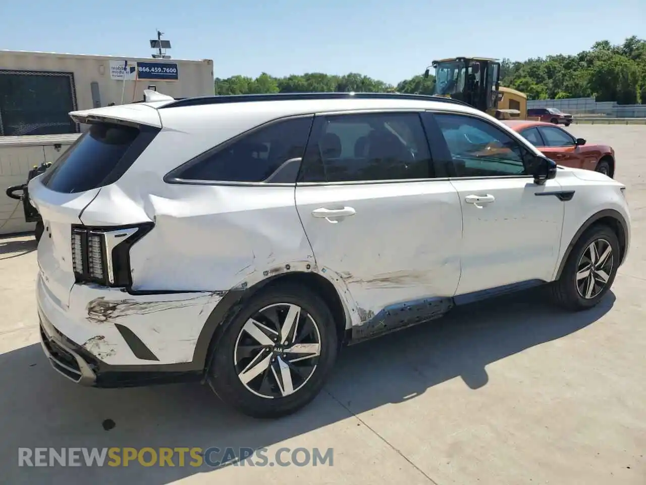 3 Photograph of a damaged car 5XYRL4LC8MG006396 KIA SORENTO 2021