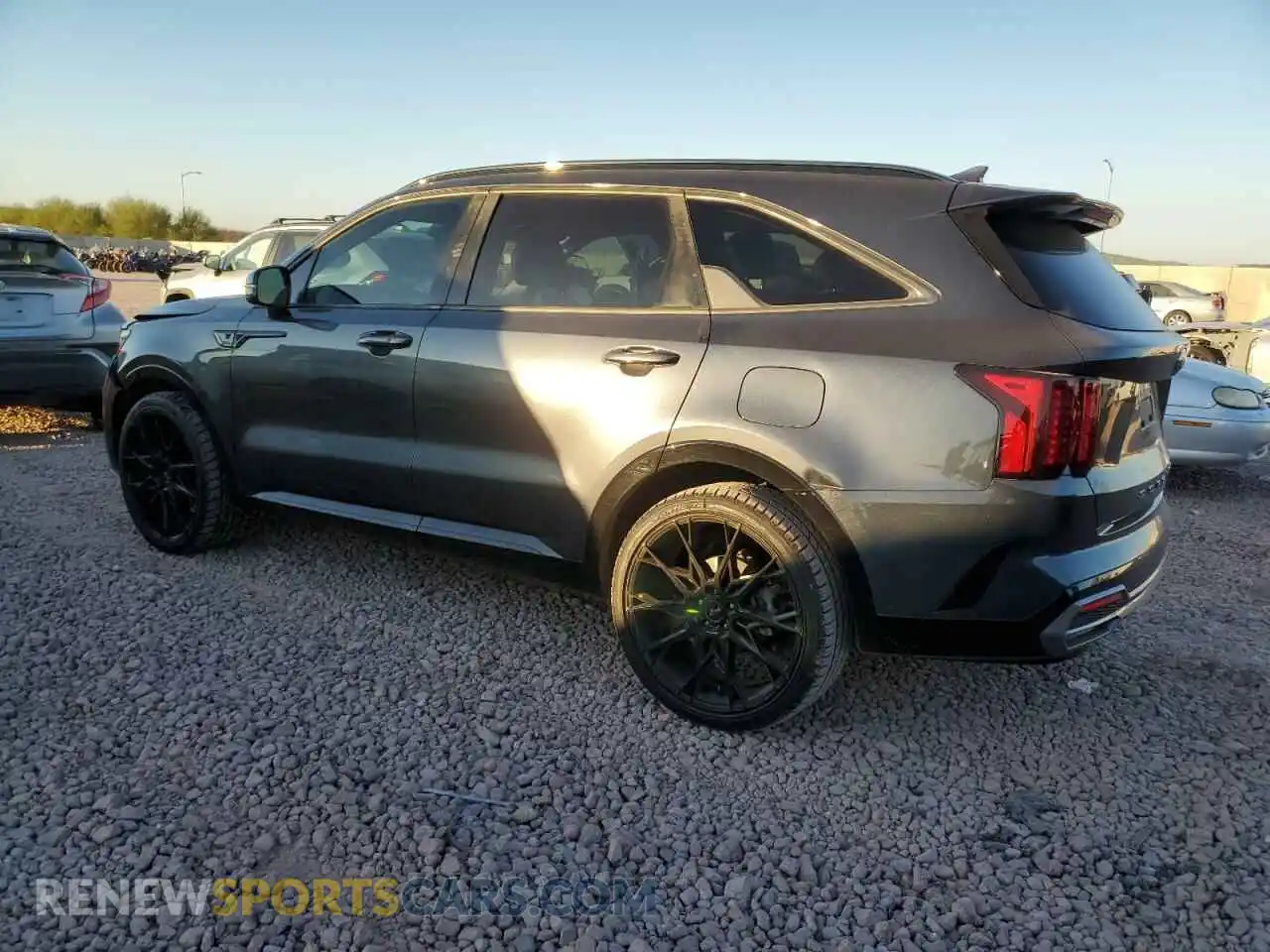 2 Photograph of a damaged car 5XYRL4LC8MG008424 KIA SORENTO 2021