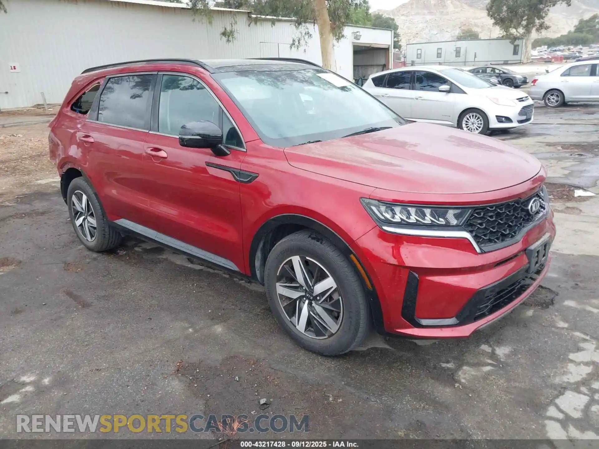 1 Фотография поврежденного автомобиля 5XYRL4LC9MG009386 KIA SORENTO 2021