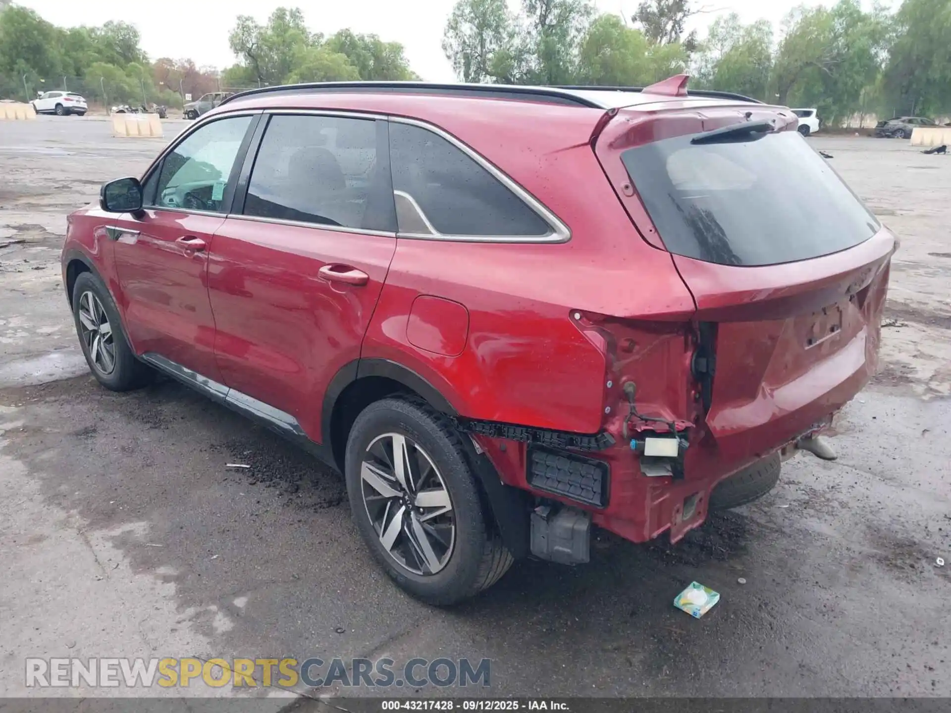 3 Фотография поврежденного автомобиля 5XYRL4LC9MG009386 KIA SORENTO 2021