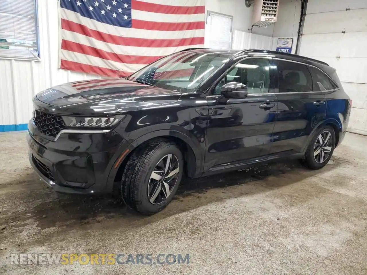 1 Photograph of a damaged car 5XYRL4LC9MG015754 KIA SORENTO 2021