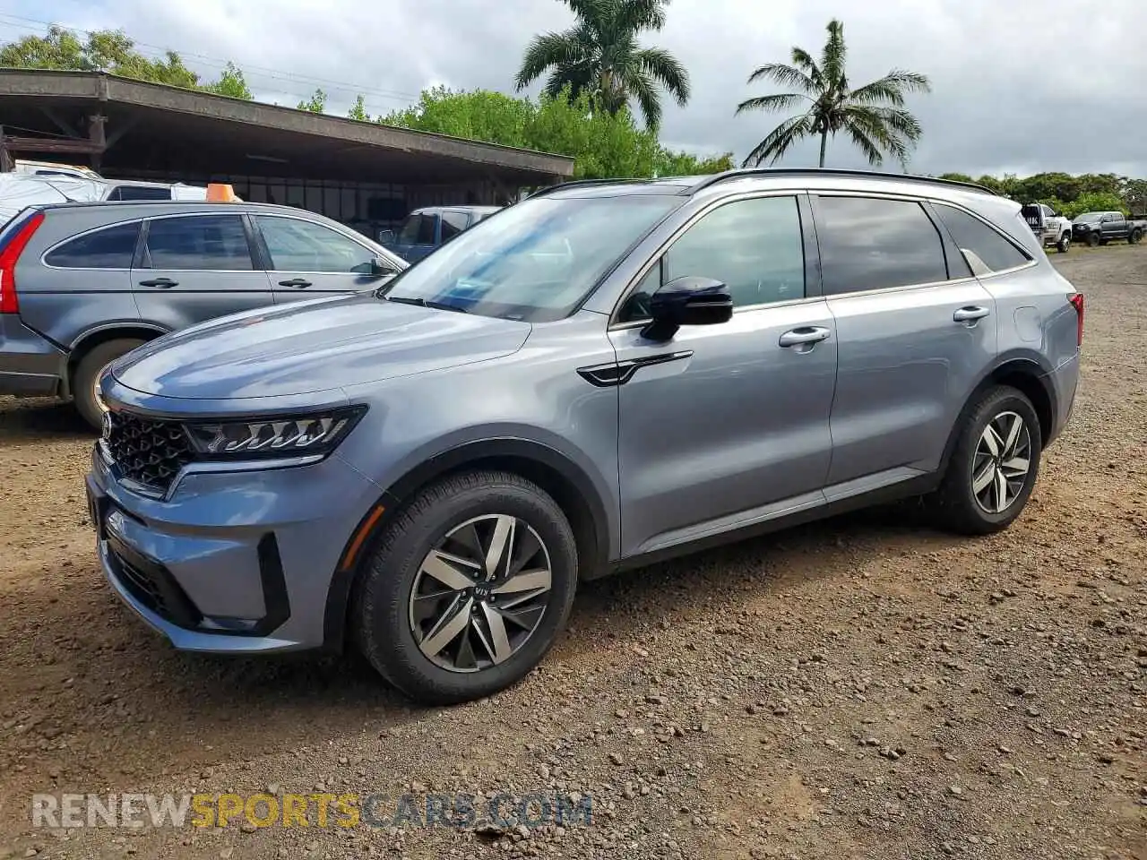 1 Фотография поврежденного автомобиля 5XYRL4LC9MG022848 KIA SORENTO 2021