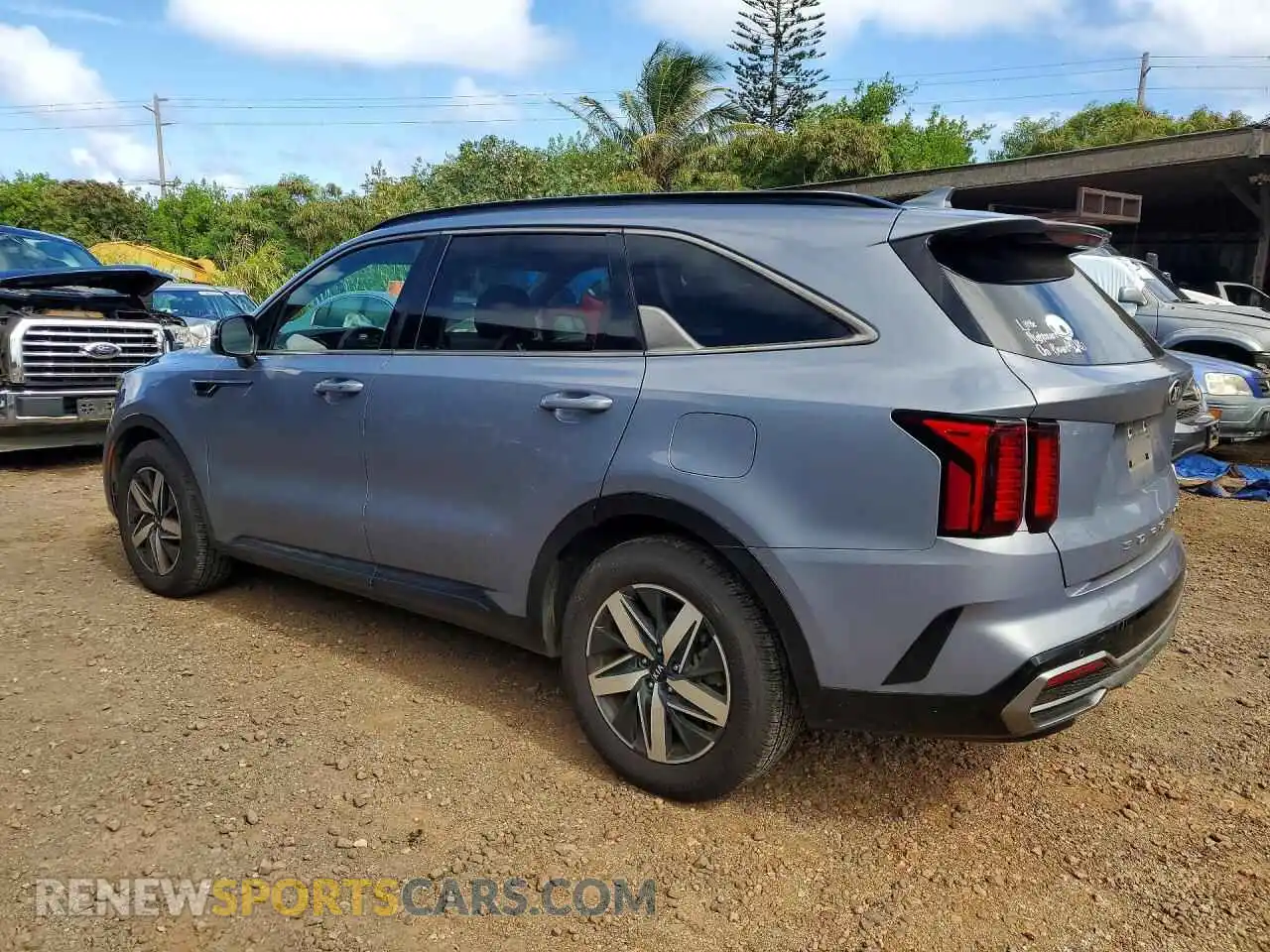 2 Фотография поврежденного автомобиля 5XYRL4LC9MG022848 KIA SORENTO 2021