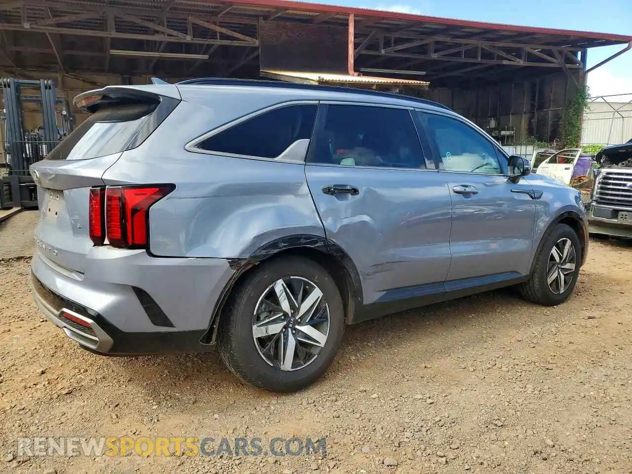 3 Фотография поврежденного автомобиля 5XYRL4LC9MG022848 KIA SORENTO 2021