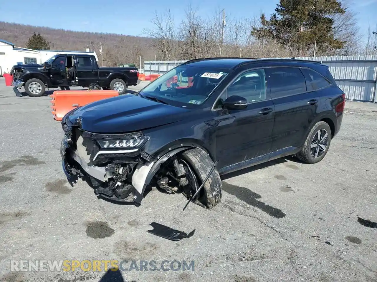 1 Photograph of a damaged car 5XYRL4LCXMG009364 KIA SORENTO 2021