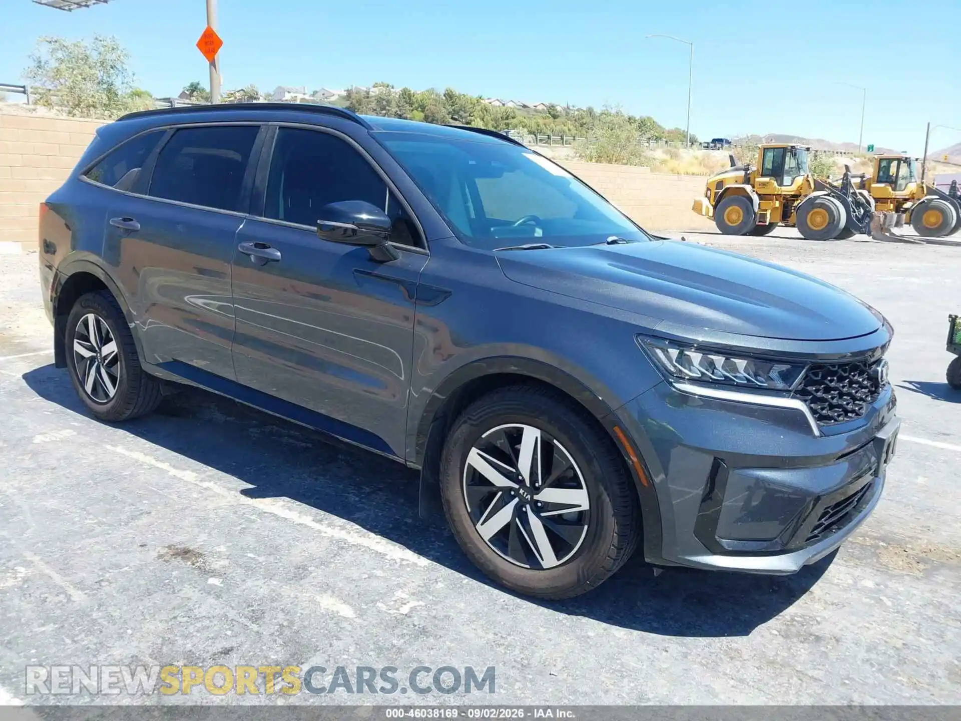 1 Photograph of a damaged car 5XYRL4LCXMG018596 KIA SORENTO 2021