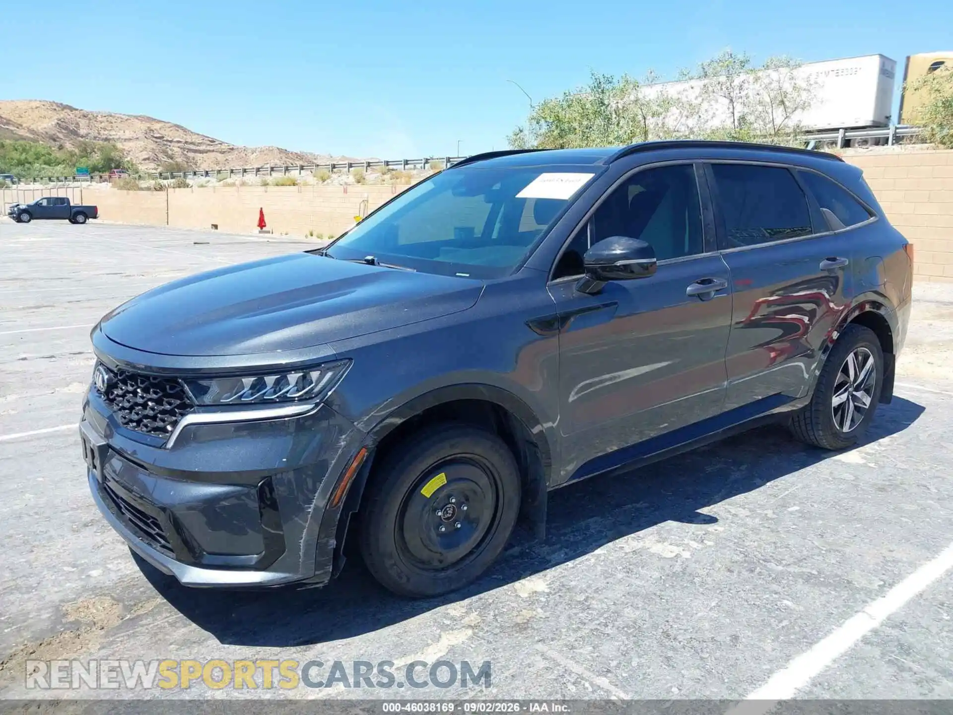 2 Photograph of a damaged car 5XYRL4LCXMG018596 KIA SORENTO 2021