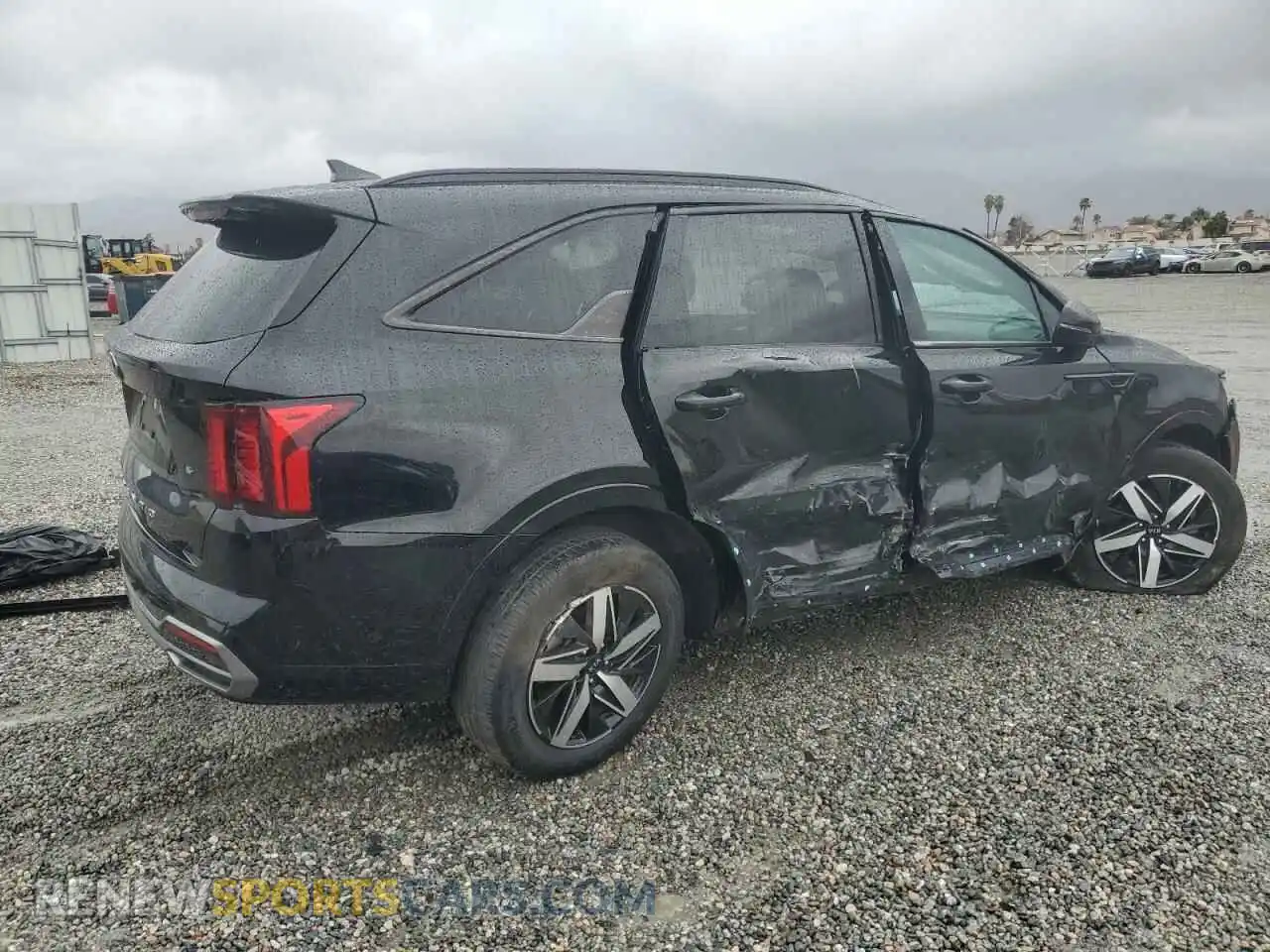 3 fotografías del automóvil dañado 5XYRL4LCXMG019800 KIA SORENTO 2021