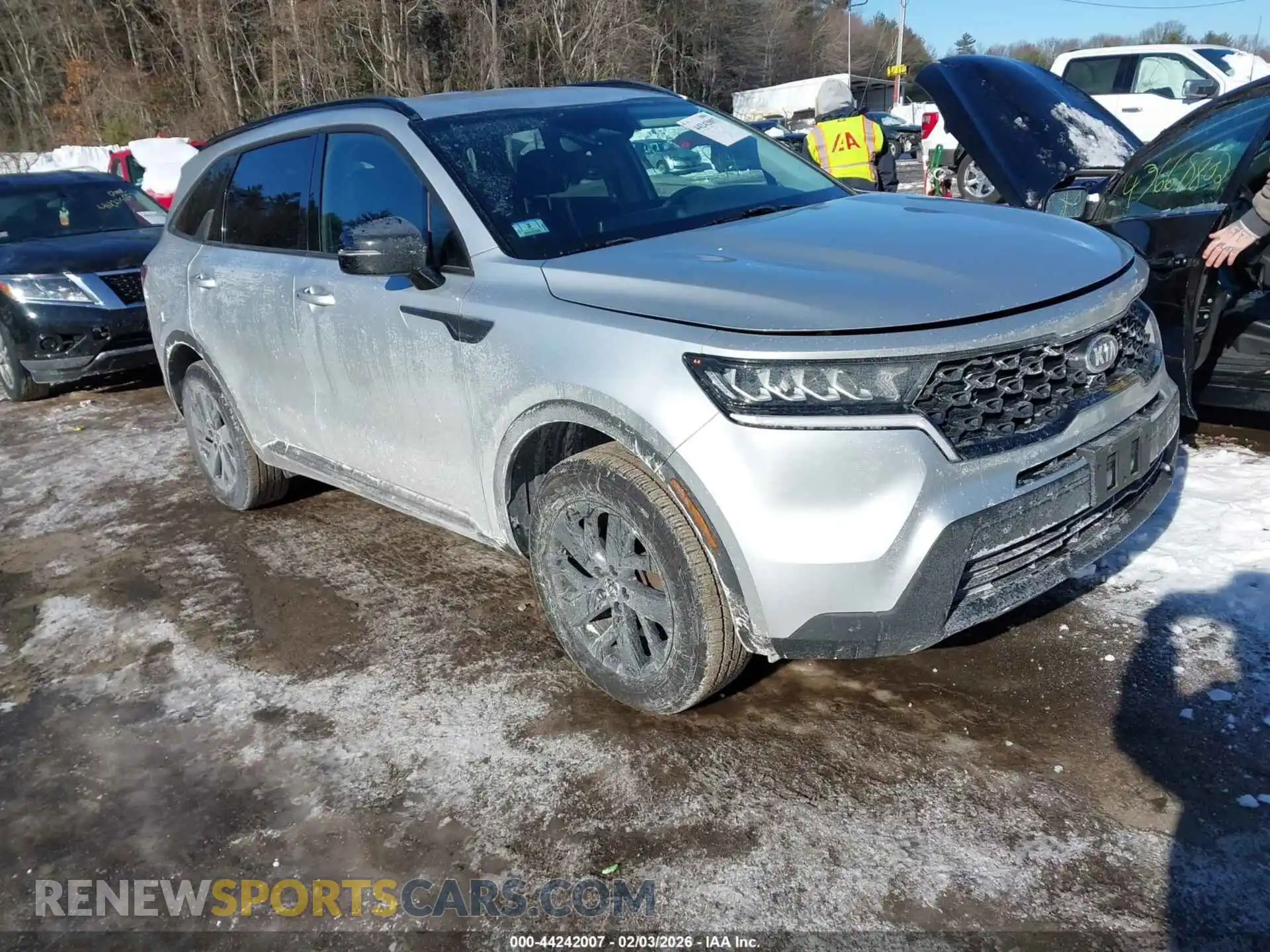 1 Photograph of a damaged car 5XYRLDLC0MG006926 KIA SORENTO 2021