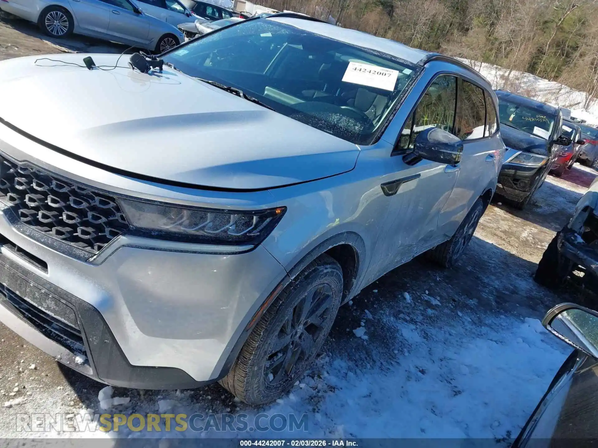 2 Photograph of a damaged car 5XYRLDLC0MG006926 KIA SORENTO 2021