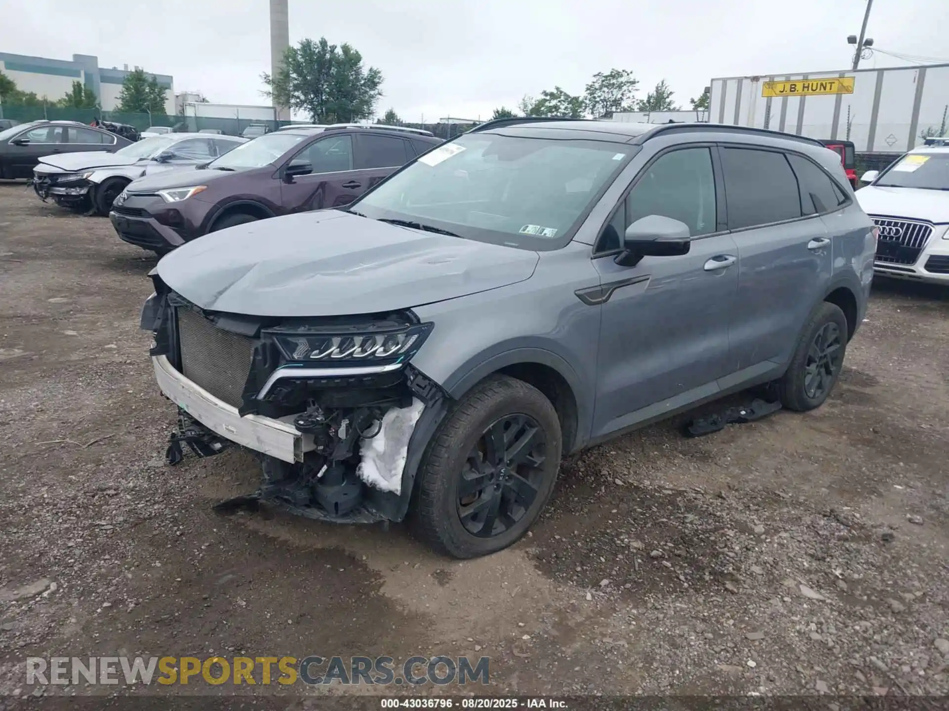2 Photograph of a damaged car 5XYRLDLC0MG066429 KIA SORENTO 2021