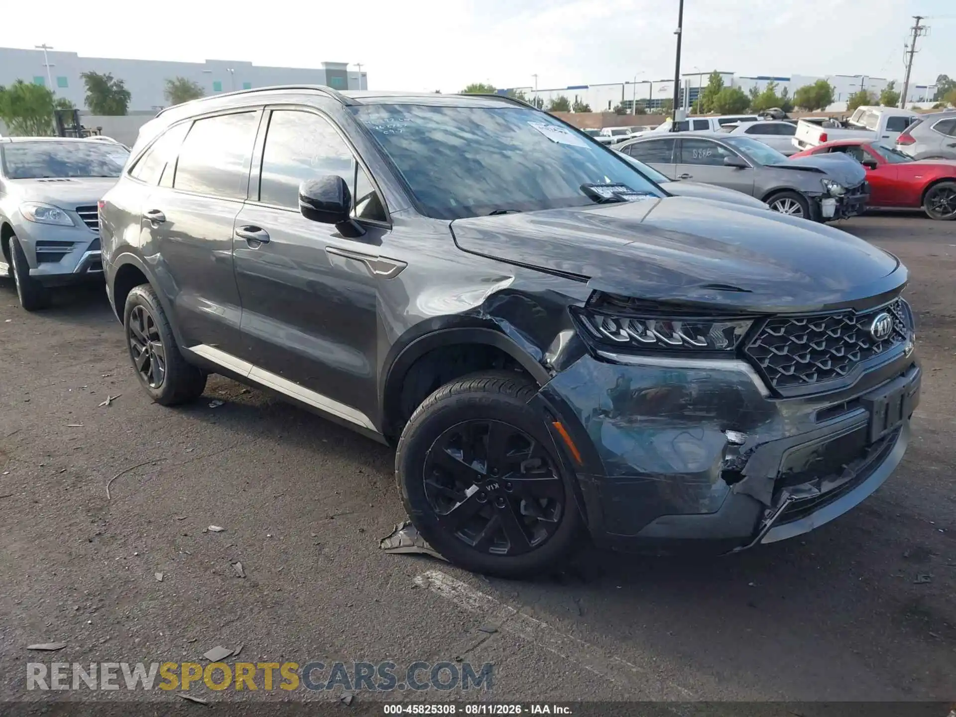 1 fotografías del automóvil dañado 5XYRLDLC0MG071212 KIA SORENTO 2021
