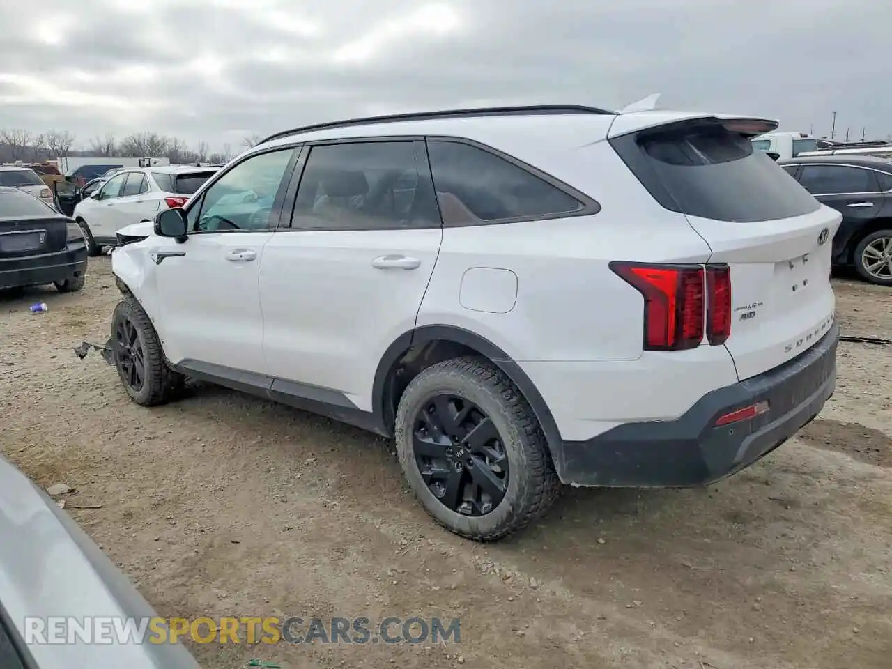 2 Photograph of a damaged car 5XYRLDLC1MG070442 KIA SORENTO 2021