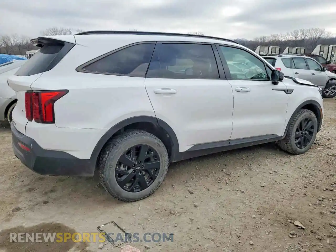 3 Photograph of a damaged car 5XYRLDLC1MG070442 KIA SORENTO 2021