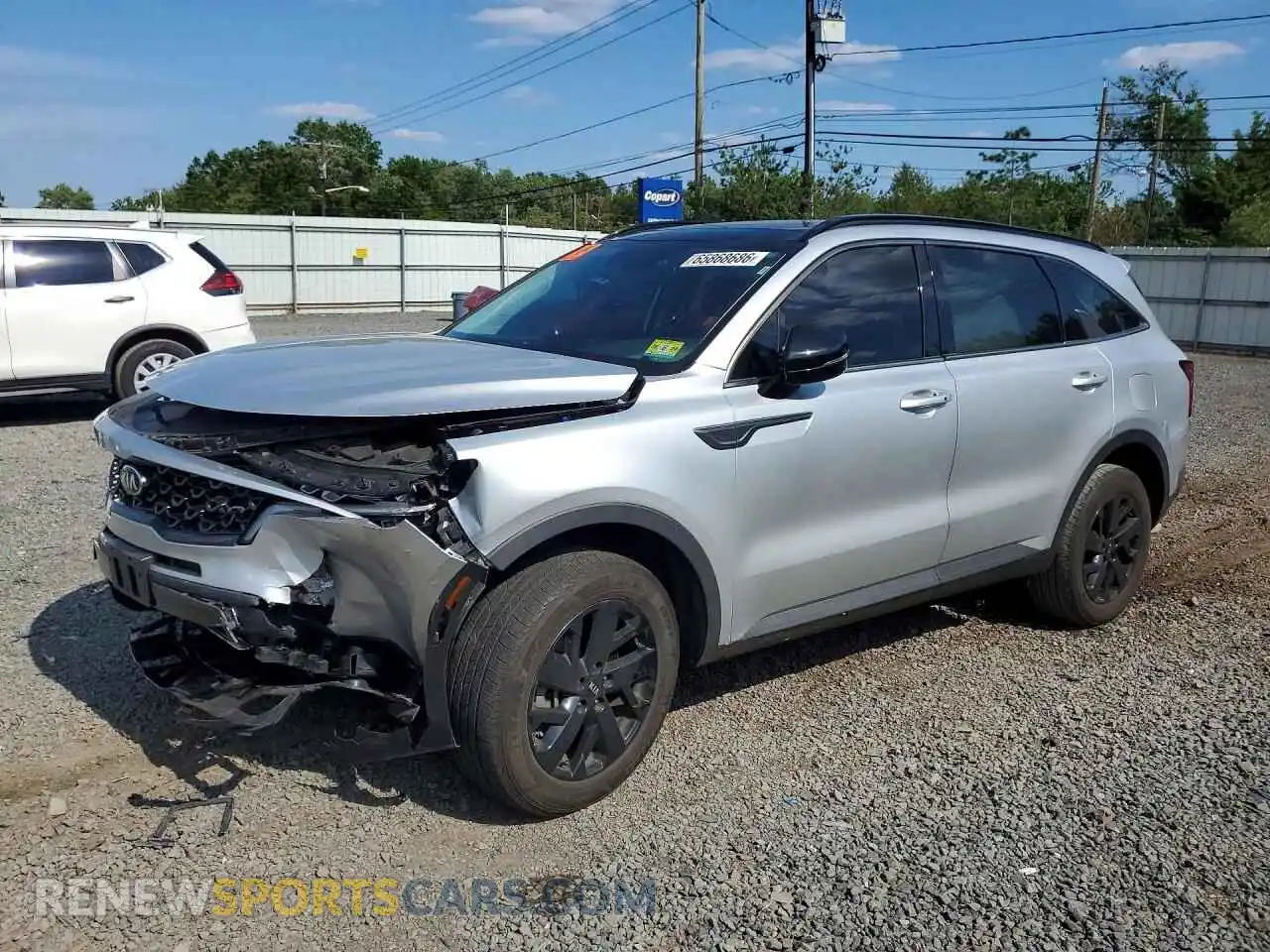 1 Photograph of a damaged car 5XYRLDLC2MG003638 KIA SORENTO 2021