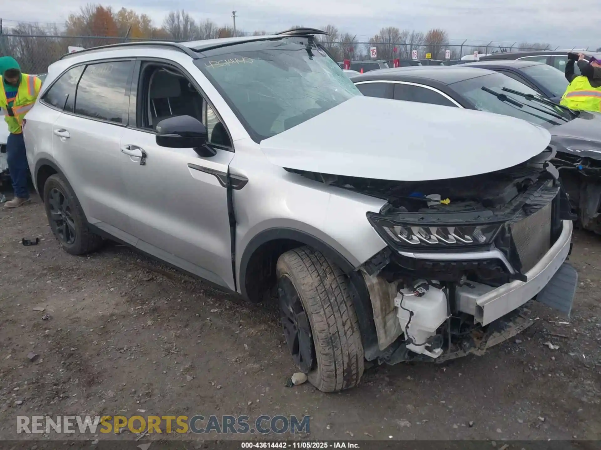 1 Photograph of a damaged car 5XYRLDLC2MG004238 KIA SORENTO 2021
